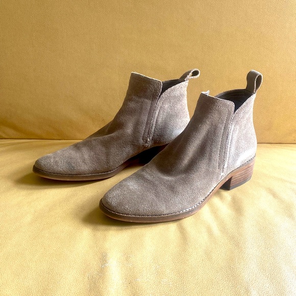 Dolce Vita tan leather ankle boots - Picture 1 of 4